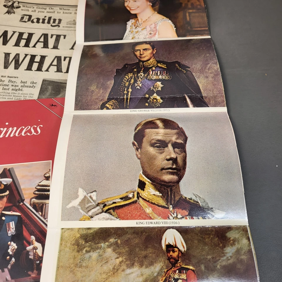 Royal Wedding Magazine Bundle 1981 + Royal Family Poster Souvenir Issue Joblot - Image 4 of 4