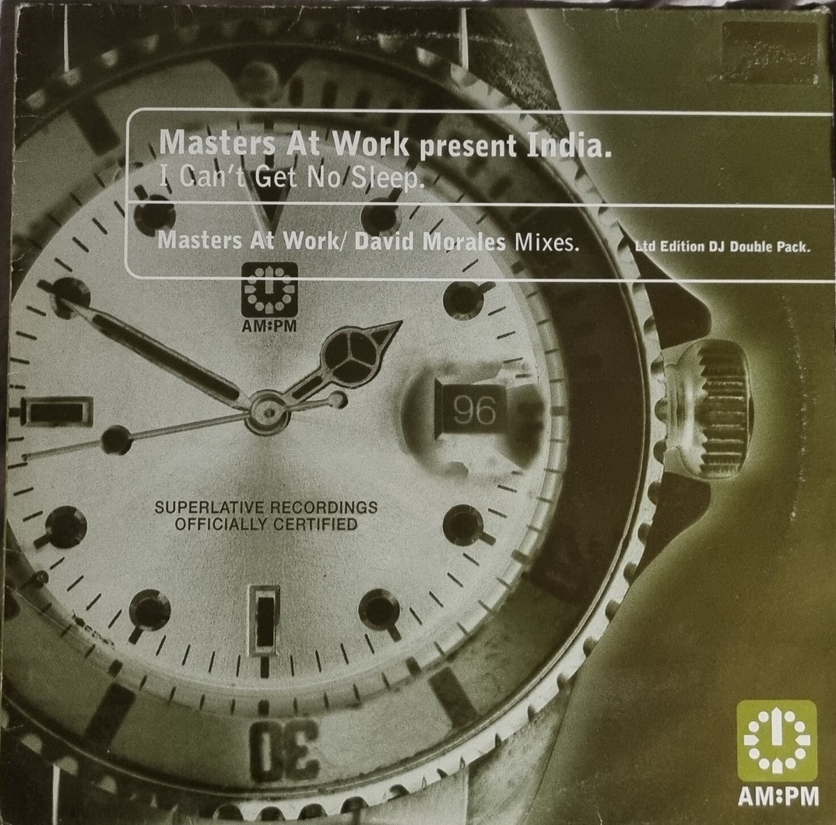 Masters At Work Present India ‎– I Can't Get No Sleep 12