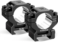 Precision Scope Rings, Precision Pre-Lapped Riflescope Mounts for Picatinny Rail