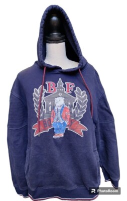 Born Fly Hoodie Plus Size 2X College Bear Fly Alumni Pullover