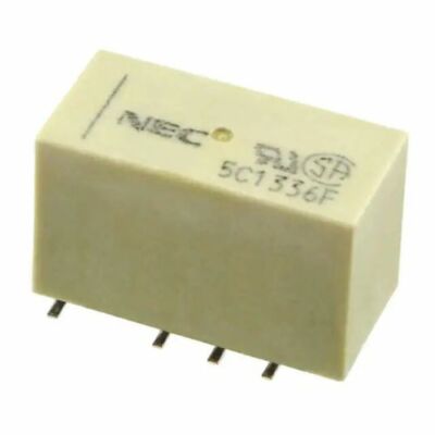 2pcs of EE2-12NUH-L   Power/Signal Relay DPDT 2A 12VDC Gen Purpose SMD