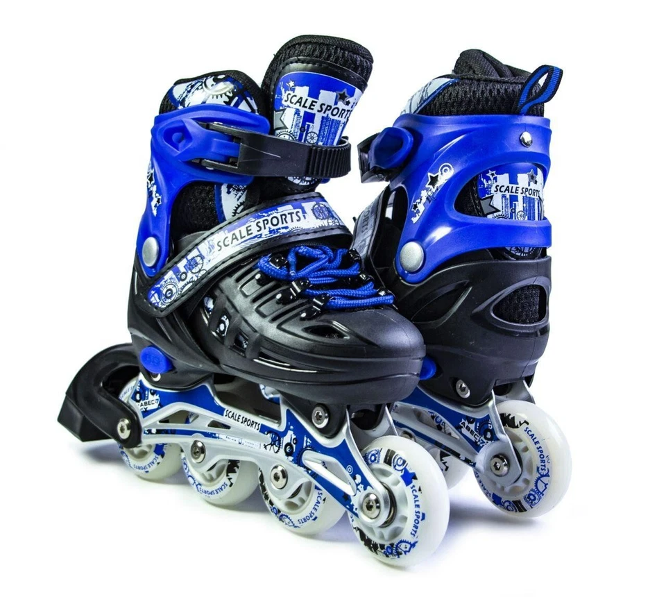 Inline Skates,Roller Skates Kids,Roller Inline for Girls and Boys,4 Sizes Adults - Image 3 of 4