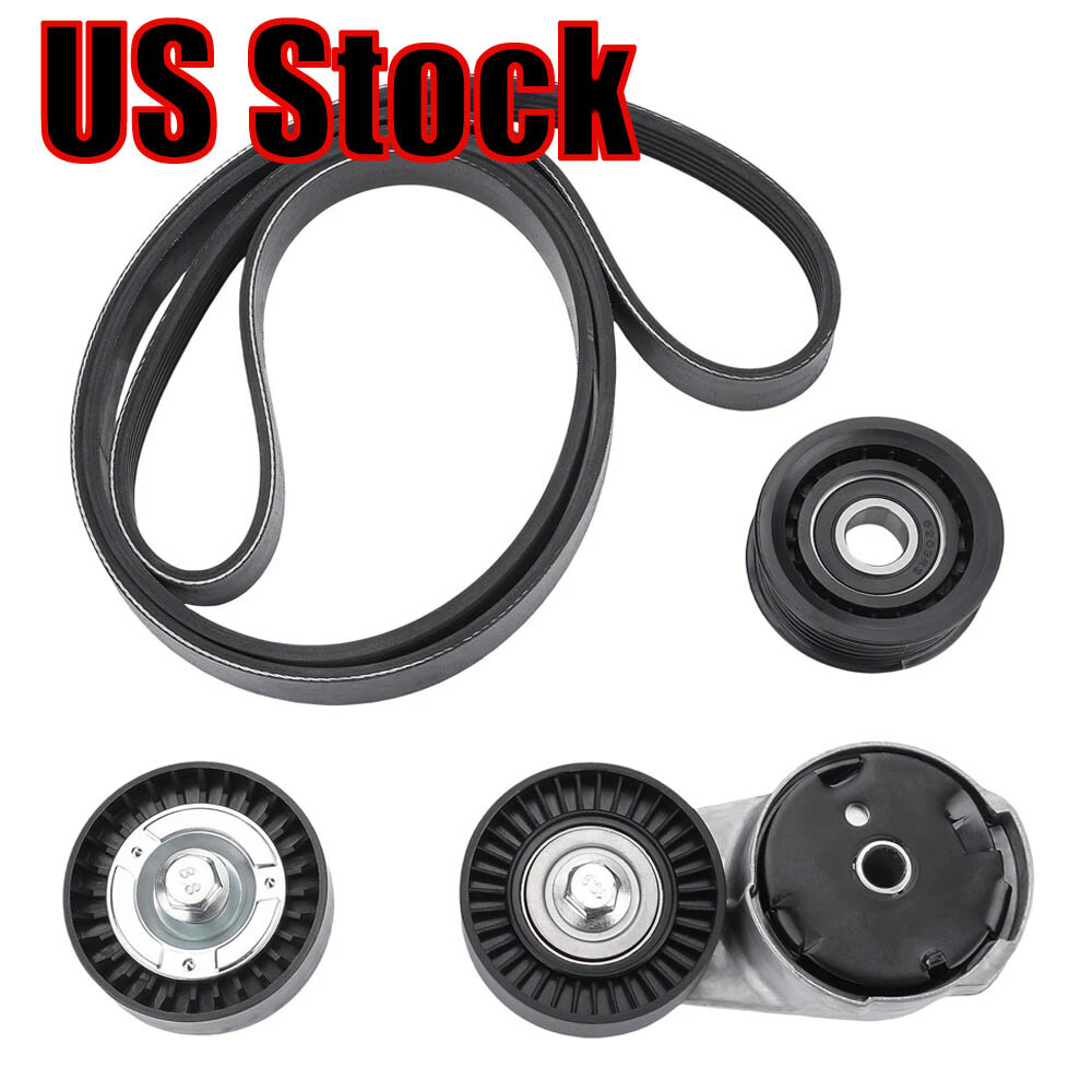 Chrysler Dodge 3.6L V6 Serpentine Belt Tensioner Kit with Idler Pulley