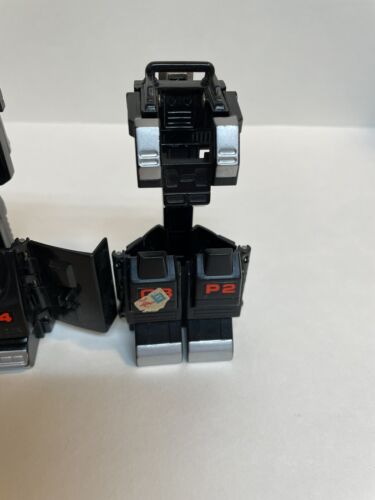 GoBots Vintage 1985 Power Suits Robot Armor Accessory Black/Orange Bandai. T1 - Picture 2 of 6