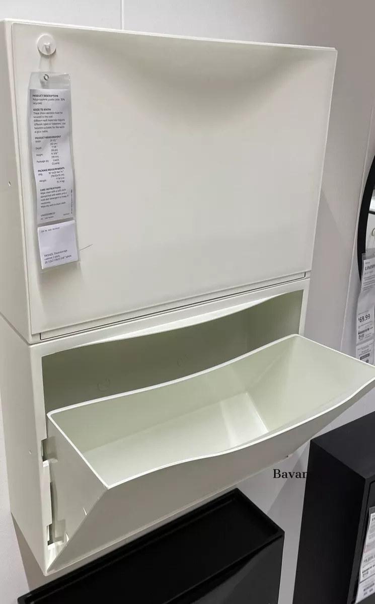 MACKAPÄR Shoe/storage cabinet, white - IKEA