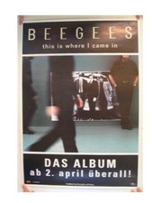 The Beegees German Tour Poster This Is Where Bee Gees