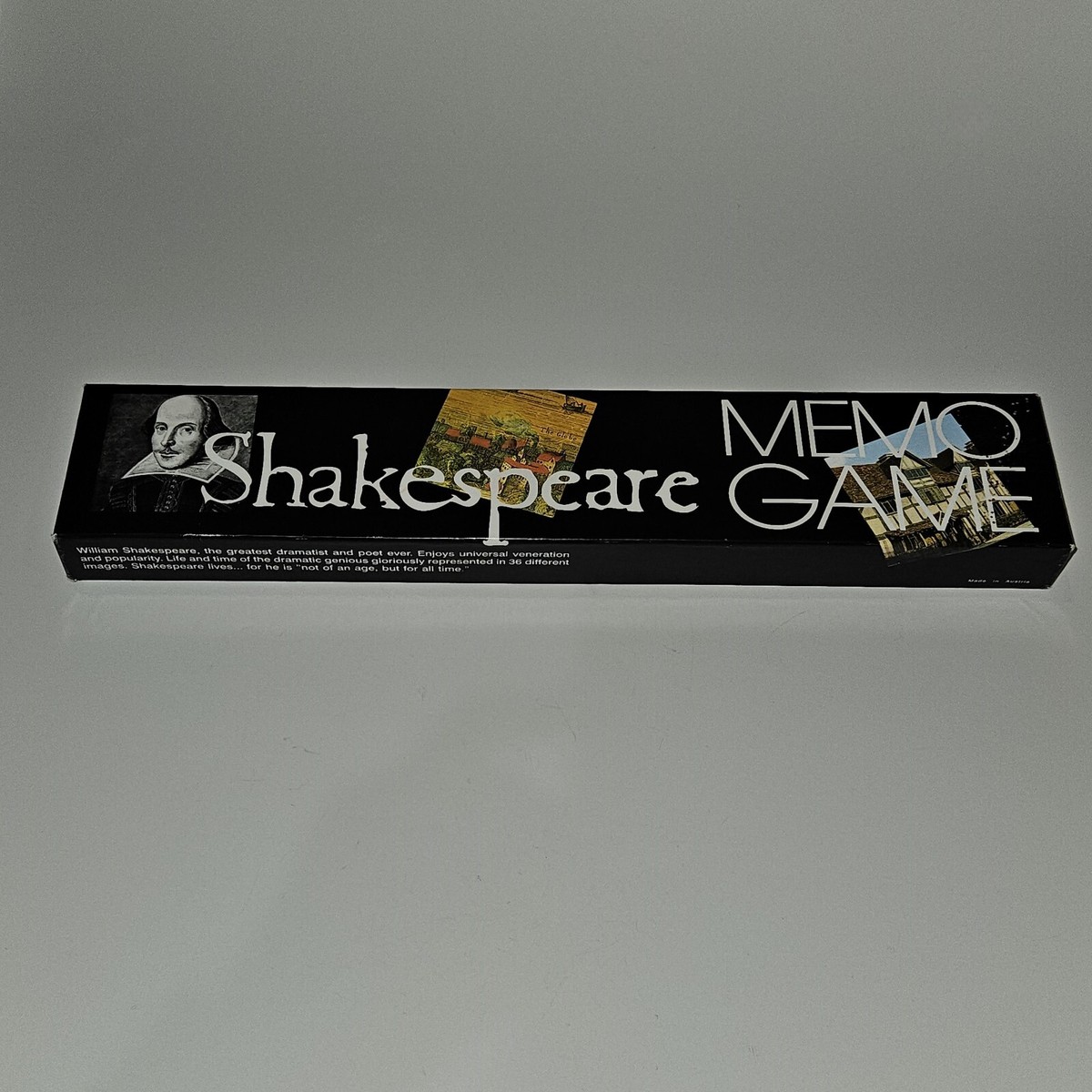 ☆未使用オールド漂う商品◆Shakespeare1409-165 VTG Shakespeare Memo Game Memory Match COMPLETE 72 Cards 1995