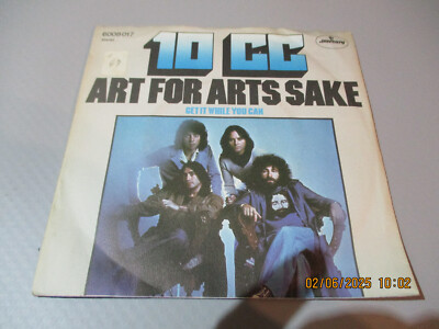 (50) 7'' Single Vinyl - 10cc - Art for arts sake