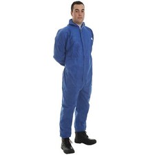 Disposable Coverall SMS Type 5/6 Protection Hooded Overall Suit Boilersuit Paint