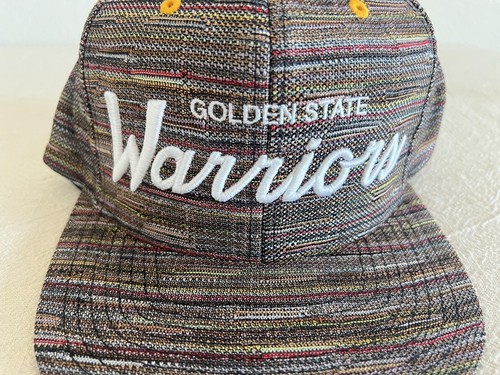 Golden State Warriors x Mitchell Ness Snapback Hat Multicolor - Picture 2 of 6