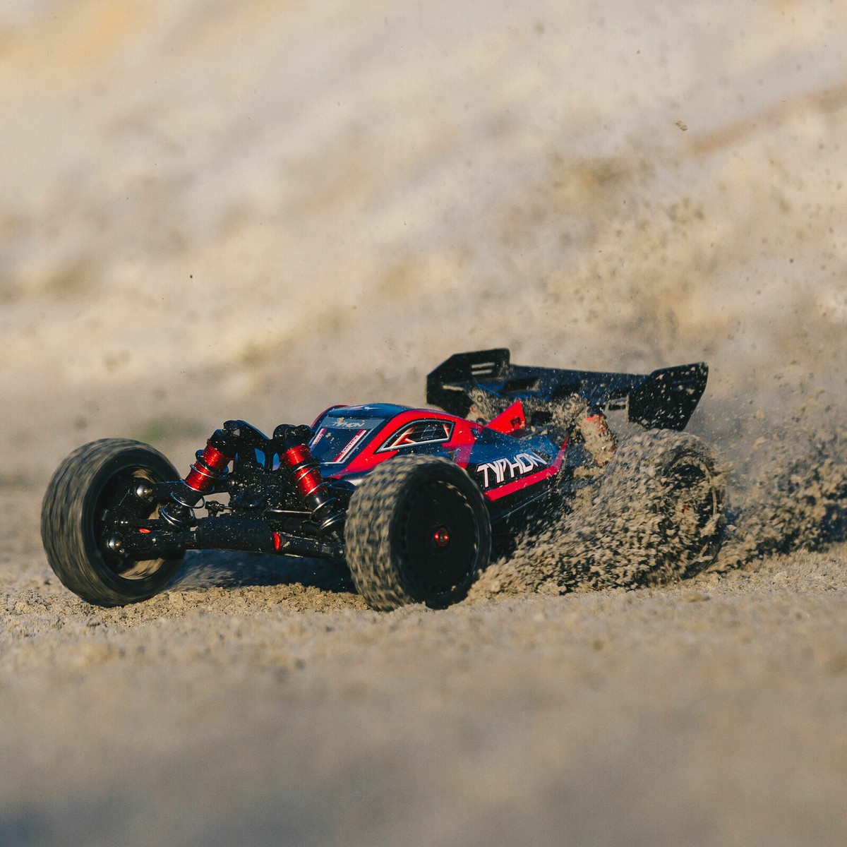 ARRA RC Car 18 Typhon 6S V5 4WD BLX Buggy Con Spektru Fira RTR Listo - Foto 9