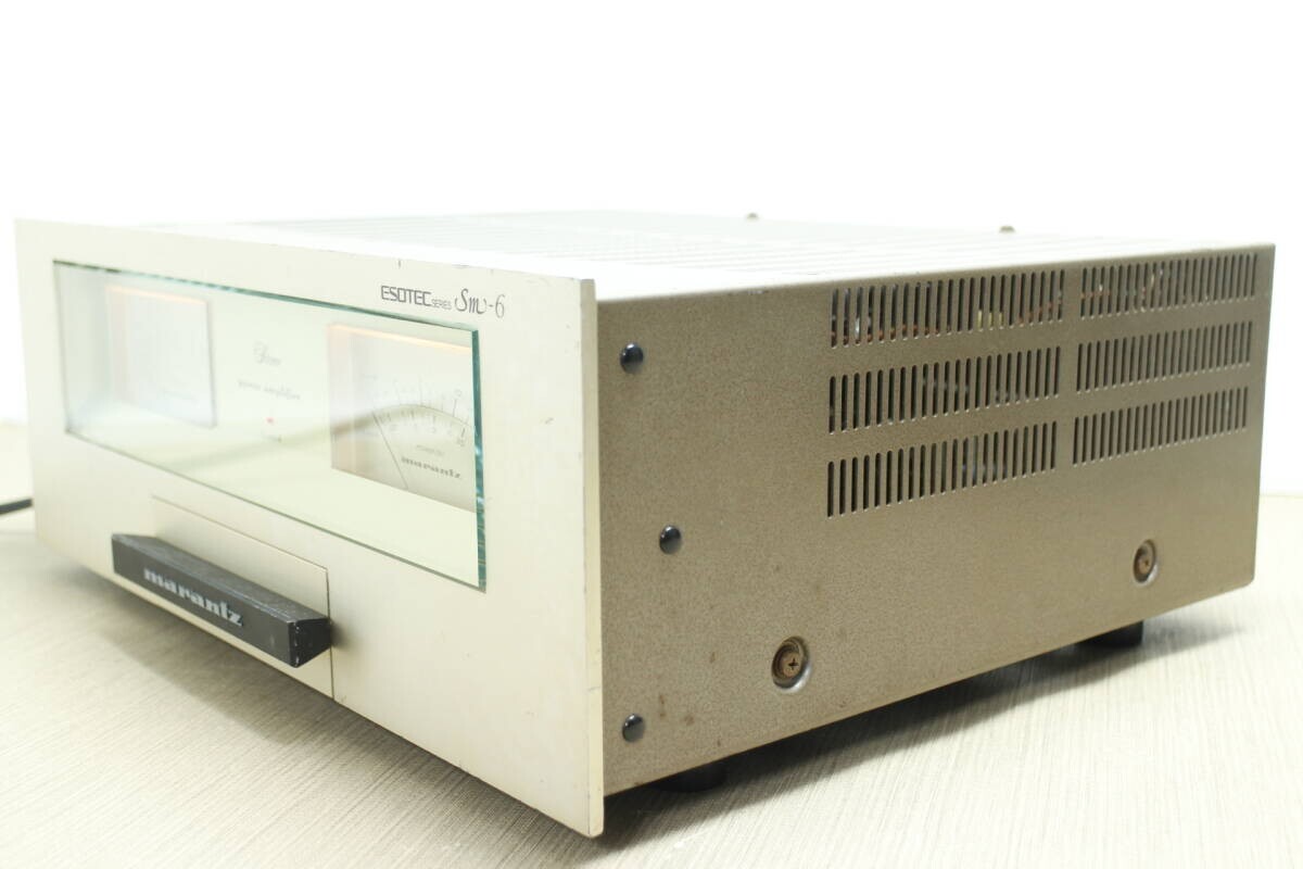 Marantz マランツ パワーアンプ SM-6 ESOTECseries 完動美品【3