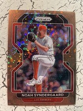 2022 Panini Prizm Tier II Bronze Donut Circle Prizm #1/40 Noah Syndergaard #216