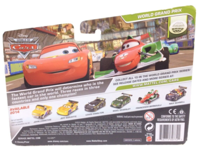 Disney Pixar Cars WGP: JOHN LASSETIRE & JEFF GORVETTE (2-PACK