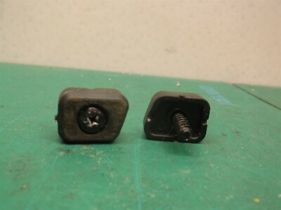 2 Backrest feet with screws from a GreenWorks GPW 1600 electric pressure washer