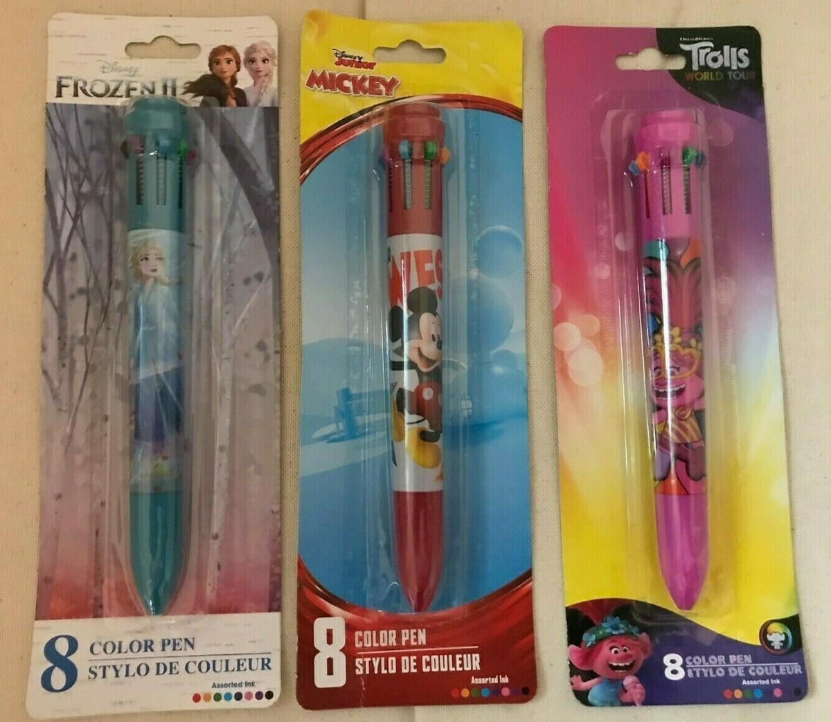 NEW ~ PEACHTREE PLAYTHINGS ~ VARIOUS 8 INK COLOR PENS