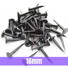 CARPET / UPHOLSTERY TACKS NAILS PINS 16MM PACK OF 25, 50, 100 FINE CUT