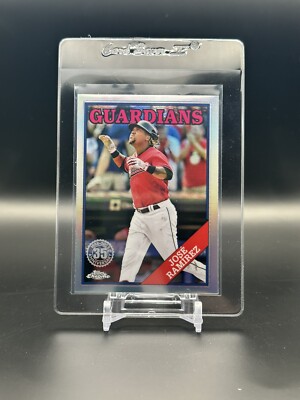 2023 Topps Chrome Baseball Jose Ramirez 35tg Anniversary Insert 88BC-17