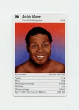 #TN20098 ARCHIE MOORE Rare Switzerland Quartett Boxing Card
