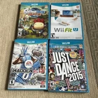 Nintendo Wii U Video Game - Lot Of 4 Complete w/ Manual CIB