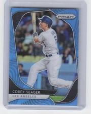 2020 Panini Prizm #220 Corey Seager Carolina Blue Prizm