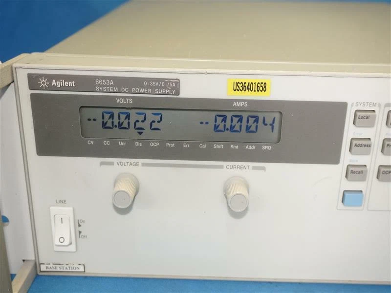 HP Agilent 6653A System DC Power Supply 0-35V/0.15A Expedited Shipping - image 3 of 4