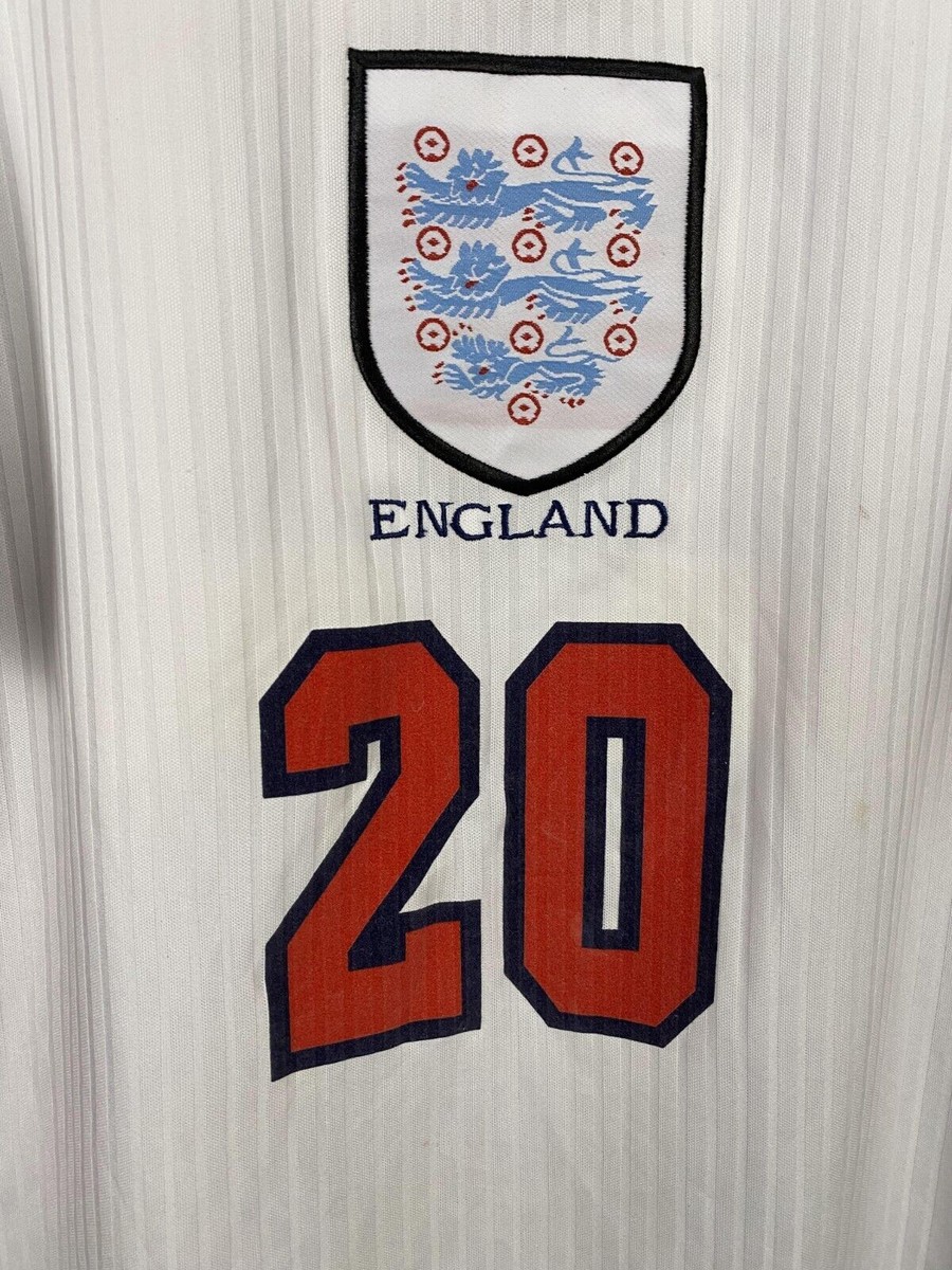 MICHAEL OWEN MENS ENGLAND NATIONAL 1997/1998 SOCCER FOOTBALL SHIRT
