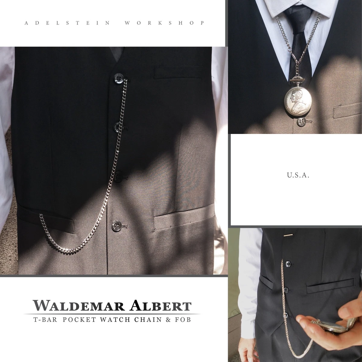 Pocket Watch Chain How To Wear