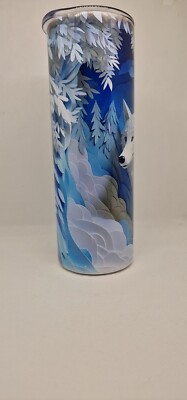WOLF inspirierte Themen 20 Unzen Becher. Edelstahl Getränke Becher.