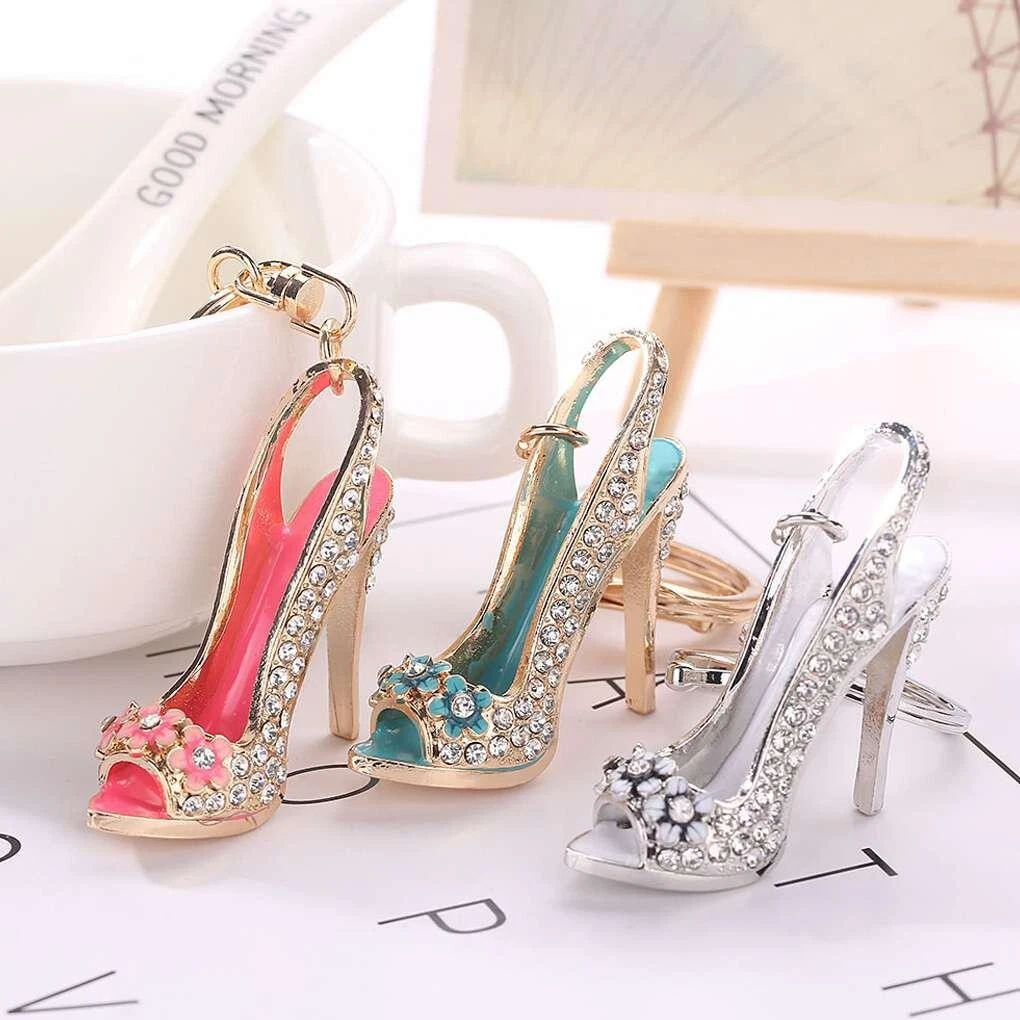 High heel shop keyring