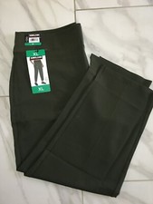 Kirkland Signature Ladies Ankle pant, Size XL, Stretch, zip Pocket, Green, New