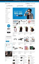 Amazon, eBay, Affiliate / DROPSHIPPING Ecommerce Website For Sale Free Hosting