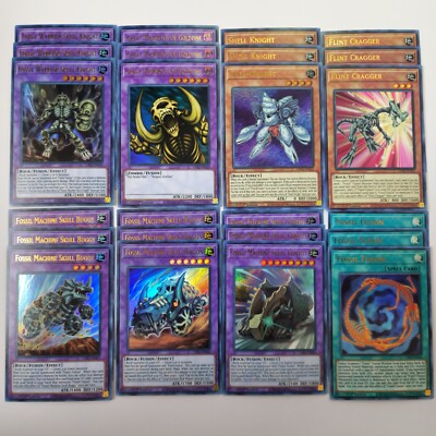 Fossil Deck Core - 24 Cards - GFP2 - Ultra Rare - NM - 1st ed - Yugioh TCG