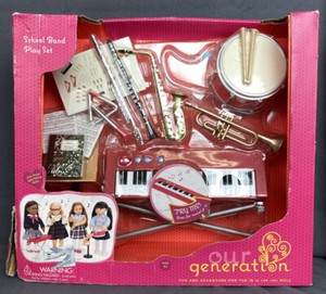 our generation school band playset