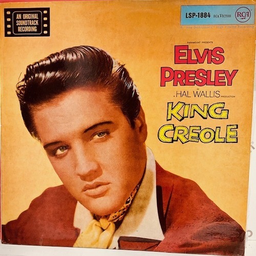 Elvis LP King Creole (Orange Label) (RCA LSP-1884, Germany) NM Disc & Mint Label