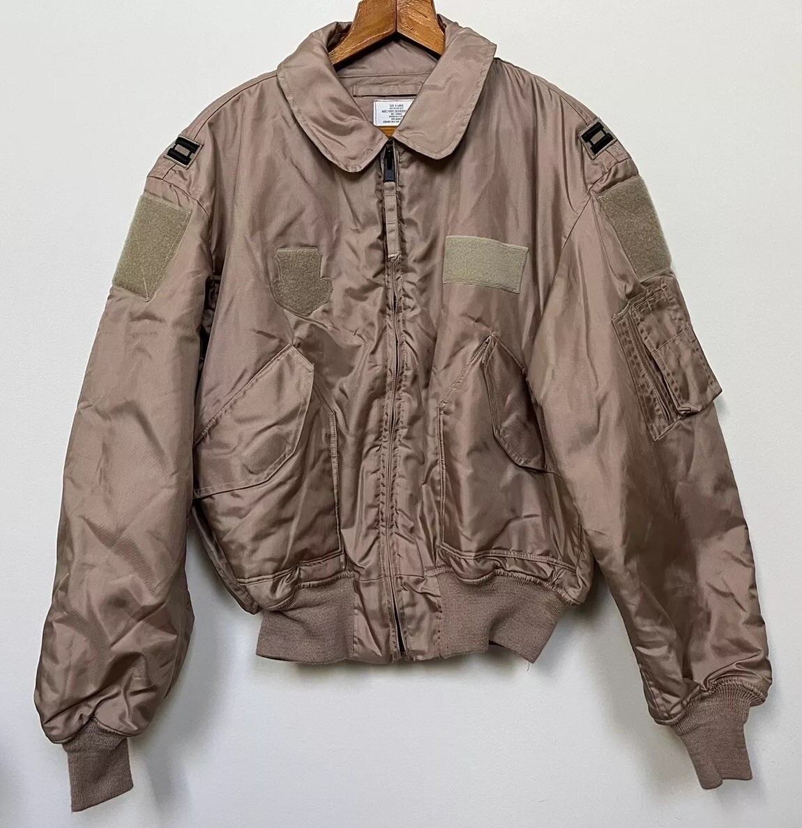 ジャケット・アウター jacket flyers cwu 45p Vintage 80s Green CWU-45/P Flyers XL (52) U.S. Military