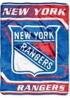 New York Rangers Plush Blanket, 60”x80” - Warm & Soft NHL Blanket
