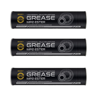 3x 400g MANNOL 8102 MP-2 Multipurpose Grease Universal Mehrzweckfett
