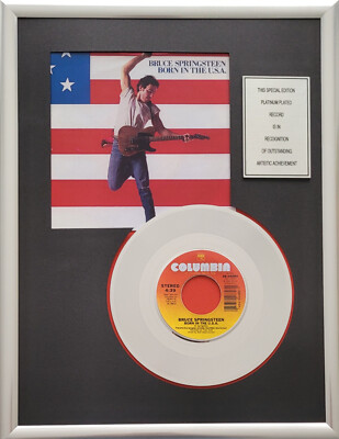 Bruce Springsteen Born in the USA Platin Schallplatte Vinyl Record ( goldene )
