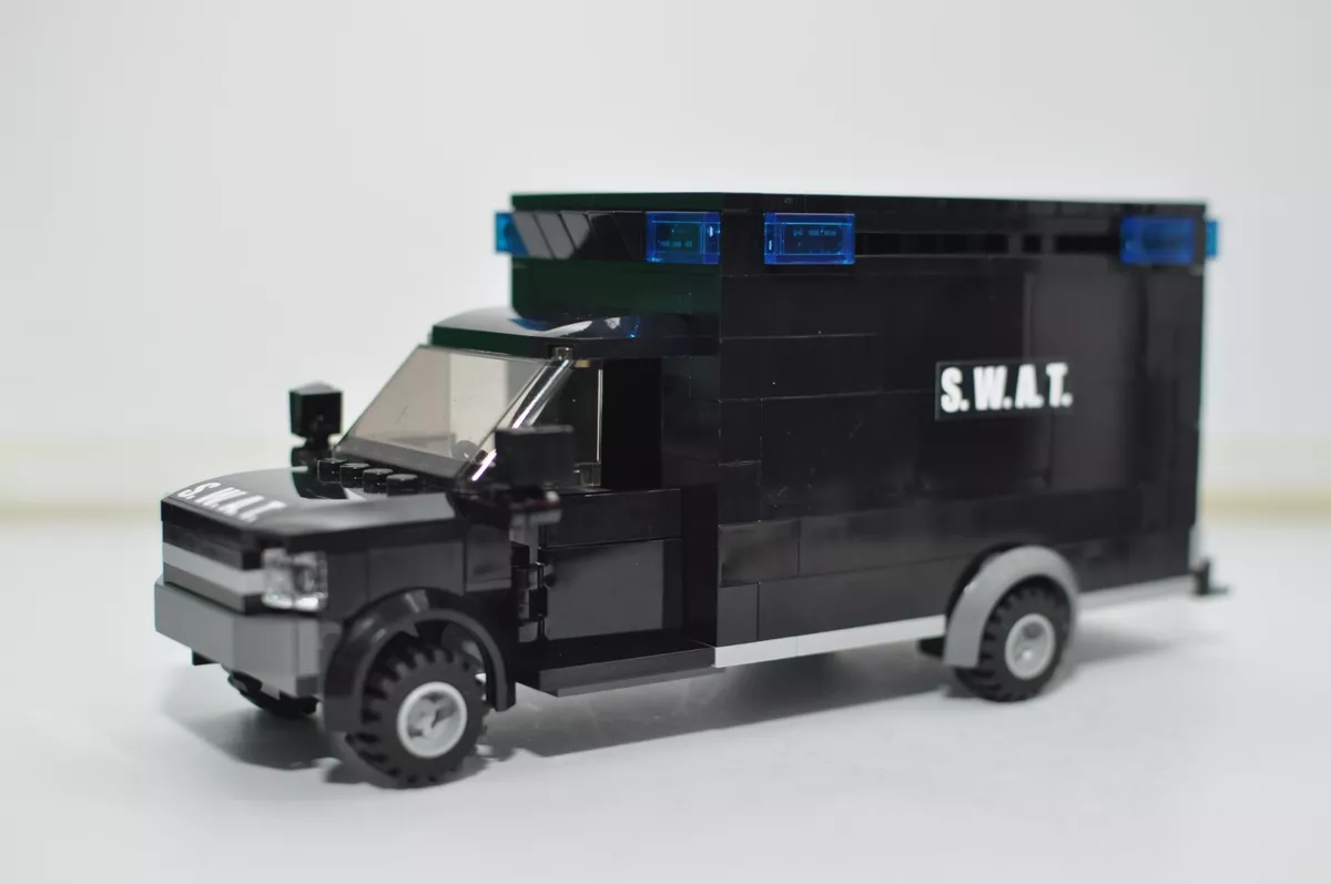 trådløs barmhjertighed Klinik SWAT Truck Black Police City Custom Model compatible and Built with LEGO® Bricks | eBay trådløs barmhjertighed Klinik SWAT Truck Black Police City Custom Model compatible and Built with LEGO® Bricks | eBay