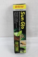 Exo Terra Sun Glo 25W Neodymium Daylight Lamp - New!