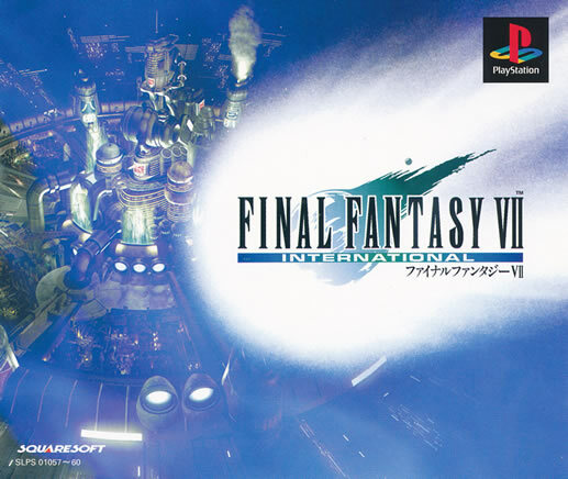 Final Fantasy VII International PS1 Playstation 1 Japan Final Fantasy VII International PS1 Playstation 1 Japan