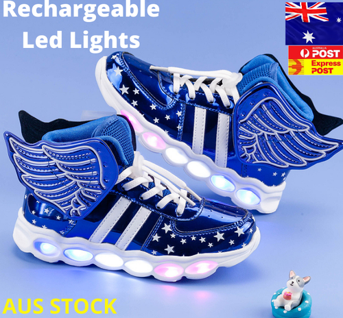 usb light up trainers