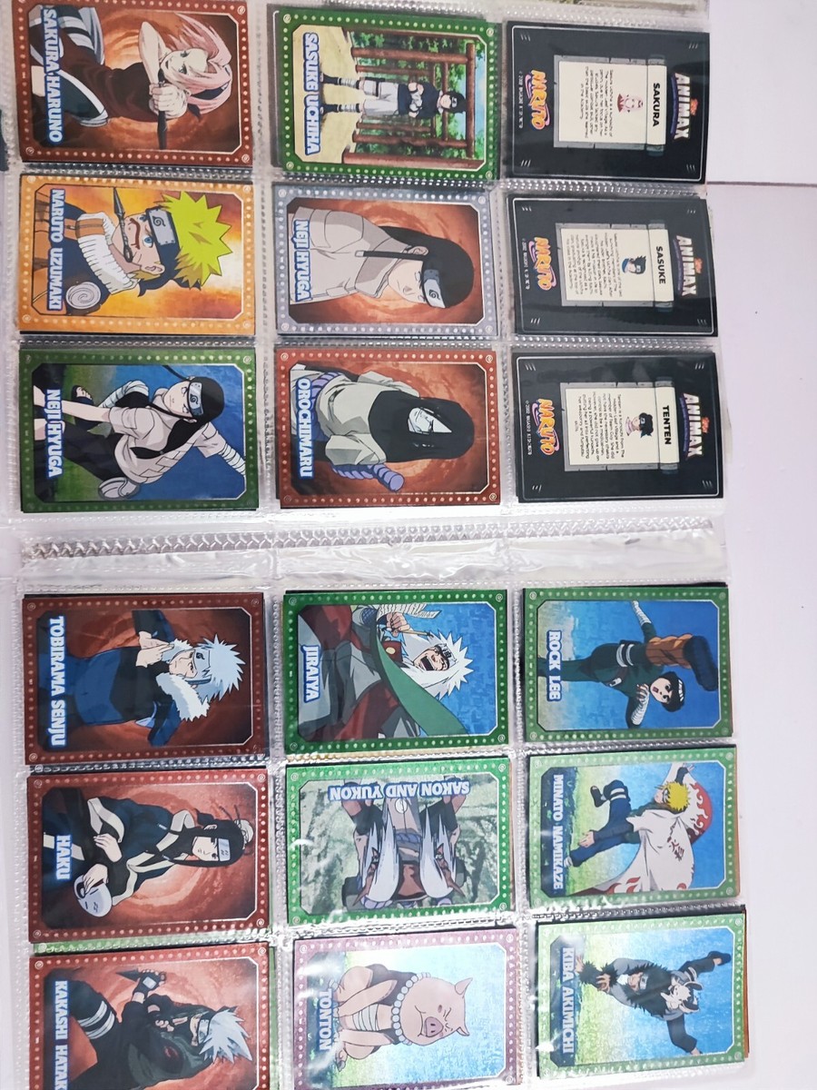 NARUTO CCG TOPPS ANIMAX FULL MASTER SET 2024 , 359 CARDS ENGLISH
