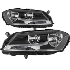 Halogen Scheinwerfer Set für VW PASSAT (36) Bj. 08/10- H7/H7 mit Motor 1328139