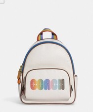 Coach Women's Backpack, Mini - Chalk White