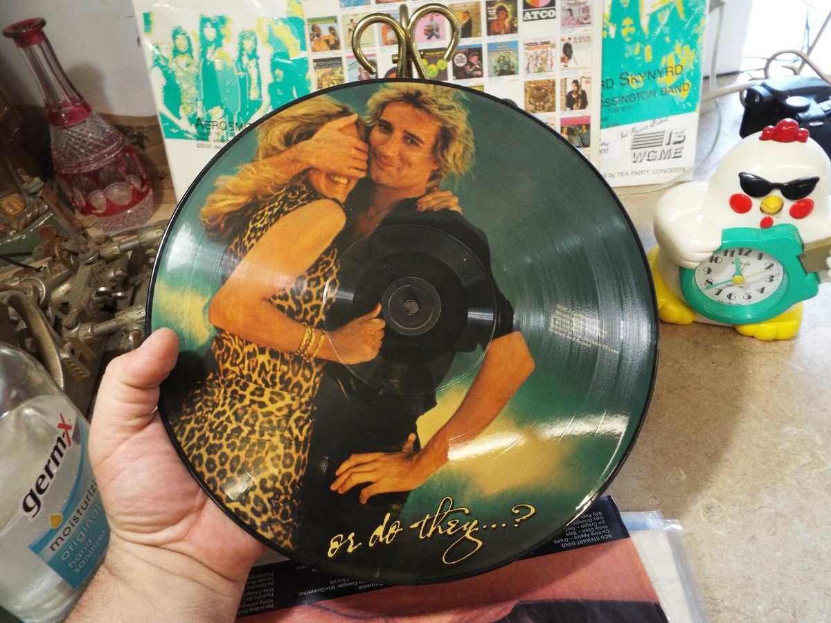 Rod Stewart Blondes Have More Fun 1978 Warner Bros PICTURE DISC LP
