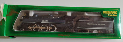 MEHANO HO LOCOMOTIVE 607 DELAWARE / HUDSON T260/28360