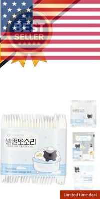 Disposable Bath Sponge 24 Pack White Travel Camping Shower Cleaning Supplies