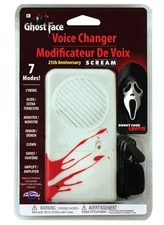 Ghostface Voice Changer Ghost Face 25th Anniversary Deluxe Voice Changer SHIPNOW